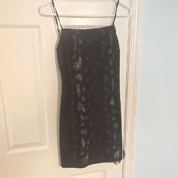 Urban Outfitters Black Sequin Dress - Picture 1 of 7